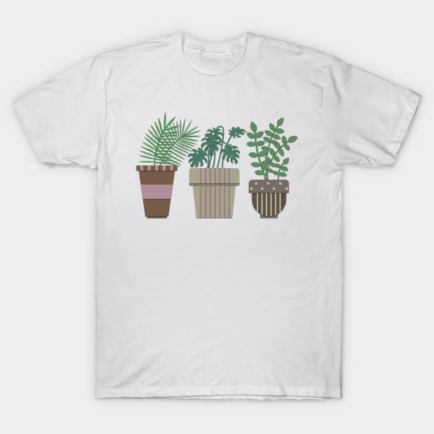 Plants in pot T-Shirt by AndrianaSea